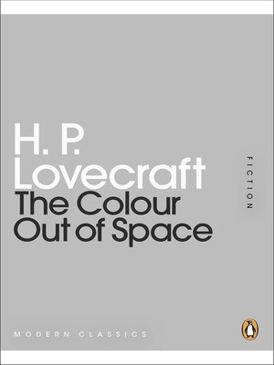 cover image of The Colour Out of Space